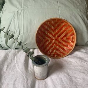 Red Tiny wicker Basket